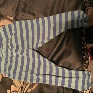 Striped baby pants